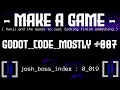 GODOT 001 Avoiding Spaghetti Code In Godot