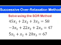 08 - Successive Over