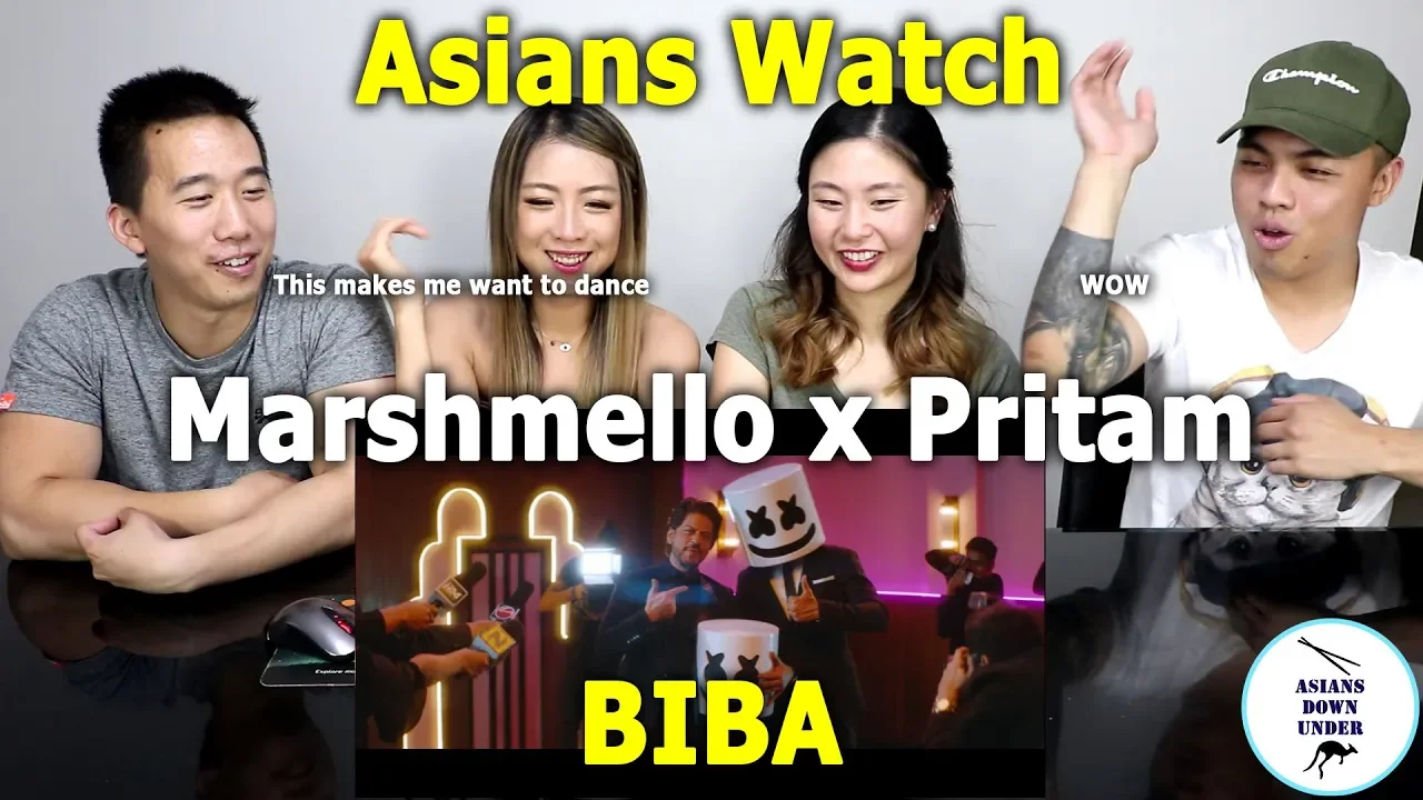 Marshmello x Pritam - BIBA feat. Shirley Setia & Shah Rukh Khan | Asian Australian