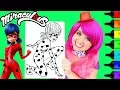 Coloring Miraculous Ladybug Coloring Page Prismacolor Markers KiMMi THE CLOWN