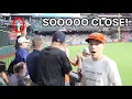 HEADS UP in the Crawford Boxes at Minute Maid Park
