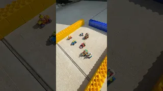 I raced LEGO MARIO KARTS…