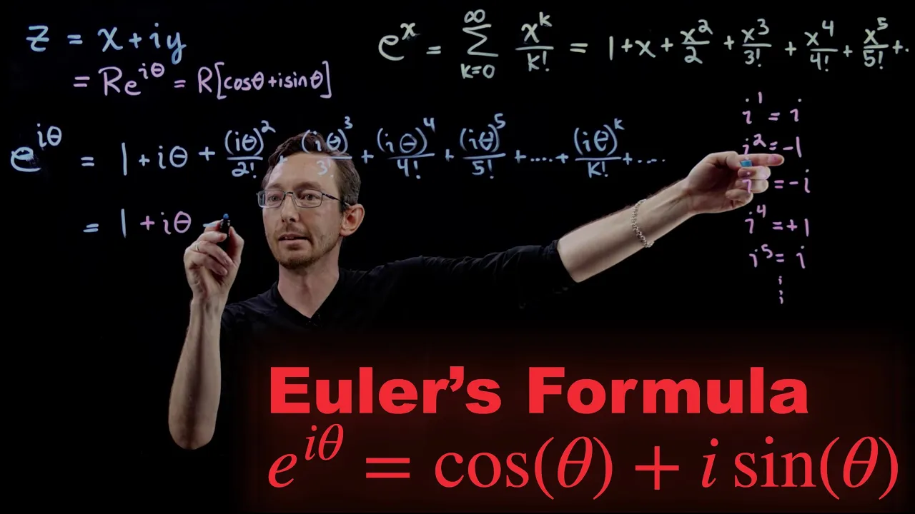 Complex Analysis L02: Euler's formula, one of the most important formulas in all of mathematics