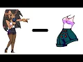AYANA - CLOTHES = ??? (FNF Animation)