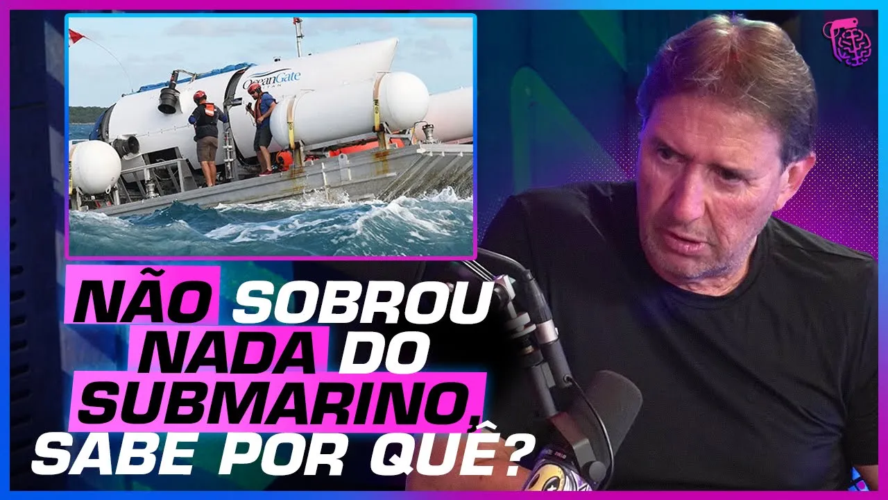 O TITANIC NÃO foi o MAIOR NAUFRÁGIO de TODOS - SUBMARINO DESAPARECIDO: JORGE DE SOUZA