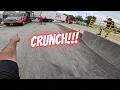 Semi truck HIT my form truck Damage done
