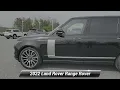 Used 2022 Land Rover Range Rover Autobiography Clarksville MD 26238A