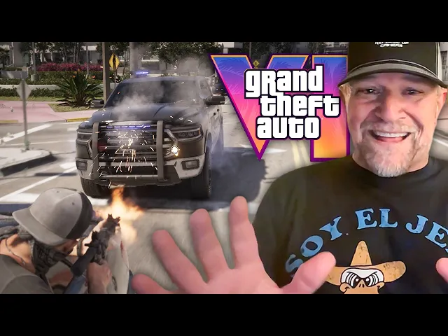 Ned Luke Reacts to GTA 6 Gameplay Reveal (Michael De Santa's VA)