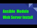 Ansible tutorials How to install httpd or apache using Ansible commands