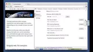 Chrome DevTools Inspect Devices Dialog Demo