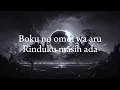 ESOK MASIH ADA HANNAH DELISHA (japanese version) by AMSYAR LEE (LYRICS)