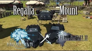 FFXIV FFXV Regalia Car Mount