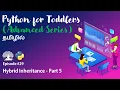 Learn Python programming in TAMIL Hybrid Inheritance - Part 5 Tamil