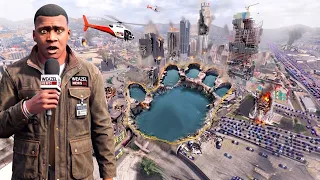 Encontré una HUELLA GIGANTE MISTERIOSA en GTA 5