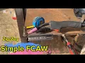 Why is no one talking about this simple zig-zag welding FCAW good for beginners