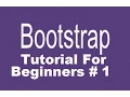 Bootstrap Tutorial For Beginners 1 How to Download and Install Bootstrap Introduction