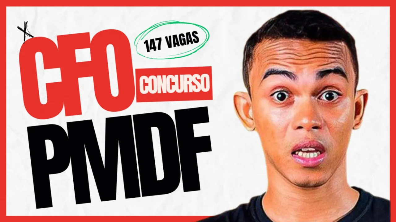CONCURSO CFO PMDF: DEFINIDA A BANCA EDITAL PODE SAIR A QUALQUER MOMENTO!