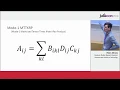 For Loops 2 0 Index Notation and the Future of Tensor Compilers Willow Ahrens JuliaCon 2018