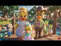 English | Sunny Duck Family Meadow Picnic Adventure