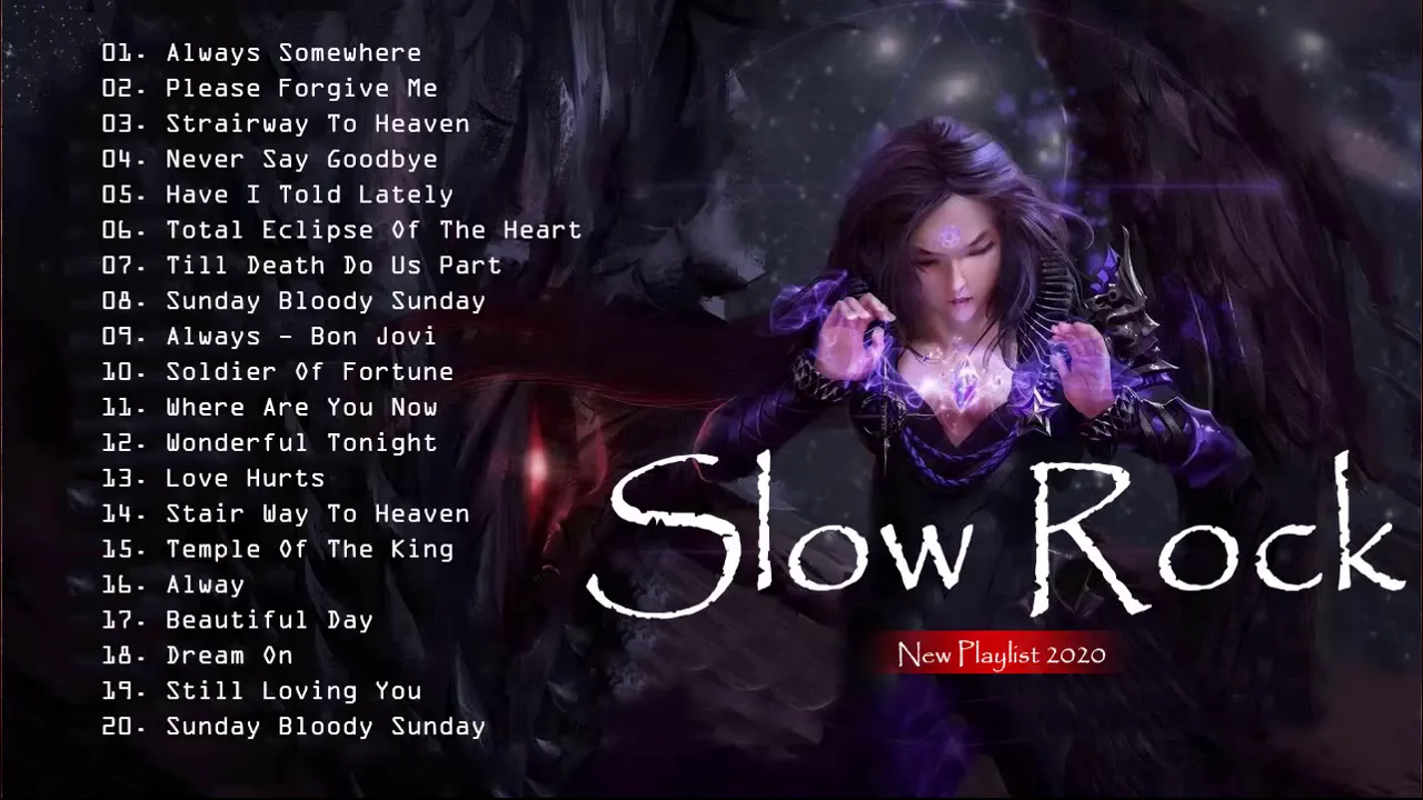 U2, Aerosmith, Bon Jovi, Eagles, Scorpions, LedZeppelin Greatest - Slow Rock Ever