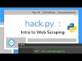 Hack py Intro to Web Scraping Spring 2020