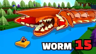 (WORM 15) Roblox FUNNY MOMENTS | Build a Boat for Treasure