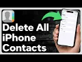 Download Lagu How To Delete ALL Contacts On iPhone