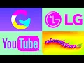 Best logo compilation of Google logo intro LG logo Nickelodeon logo YouTube logo effects