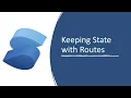 LightningJS Solid Keeping Routes in Memory - preserving state between routes