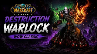 WoW Classic Destruction Warlock Dps Guide - Best Talents Rotation for PVE PVP