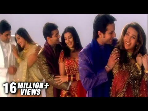 Download MP3 Hum Saath Saath Hain - Title Song - Salman Khan, Saif Ali Khan, Karishma, Sonali, Tabu, Mohnish Behl