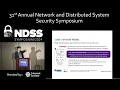 NDSS 2024 - Low-Quality Training Data Only A Robust Framework for Detecting Encrypted Malicious Net