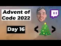 Google Staff SWE does Advent Of Code 2022 - Day 16