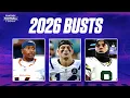BUSTS for 2026 Players to AVOID in Your Draft 2026 Fantasy Football Advice