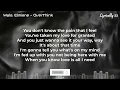 Wale, Elmiene - Overthink (Lyrics)