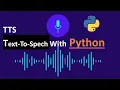 Text to speech with Python - coding projects