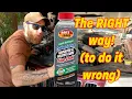 The only GOOD WAY to use STOP LEAK