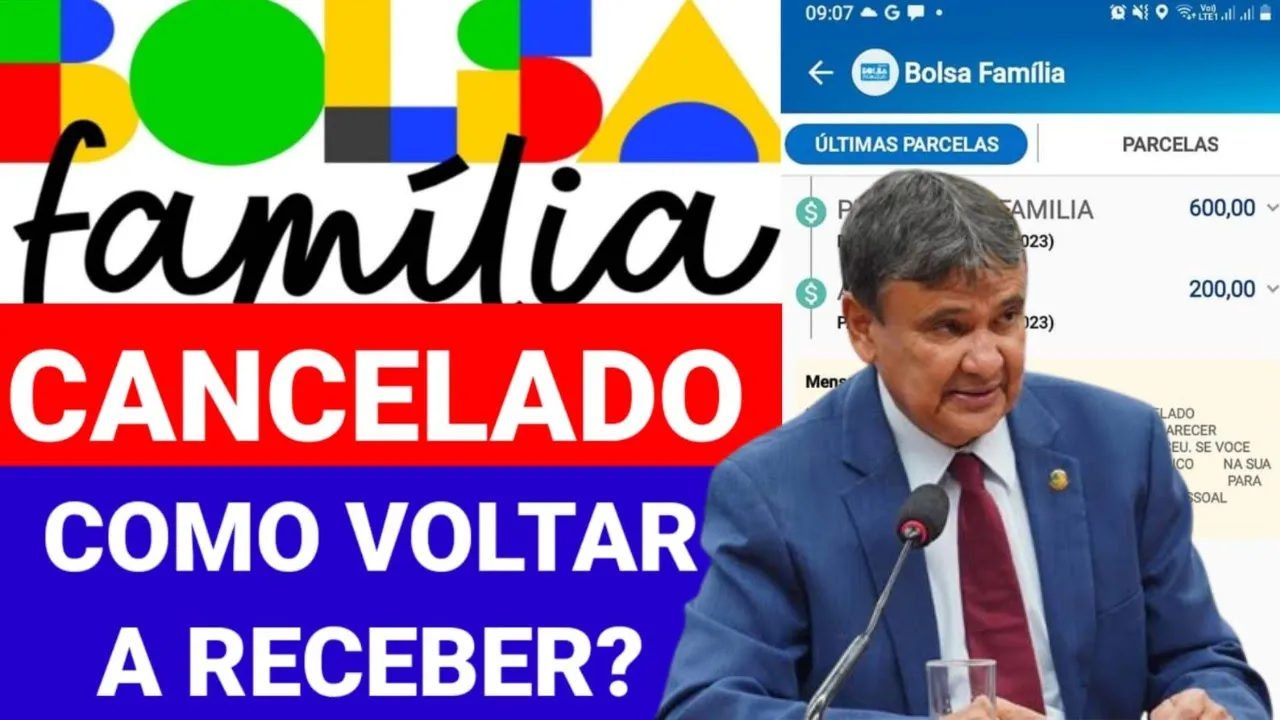 ✅ BOLSA FAMÍLIA CANCELADO COMO RESOLVER PARA VOLTA  RECEBER PAGAMENTO