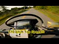 DRZ400 with FCR39 E cams Top Speed