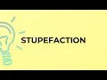 Download Lagu What is the meaning of the word STUPEFACTION?