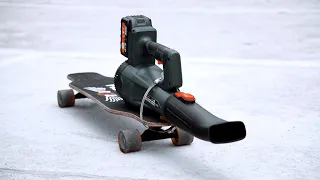 DIY Jet Skateboard with Jet Fan V2