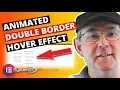 Elementor Animated Double Border Hover Effect