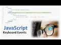 JavaScript Keyboard Events onKeyDown onKeyPressed