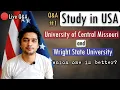 University of Central Missouri VS Wright State University