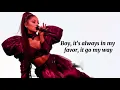 Lessons learned (My way) by ariana grande