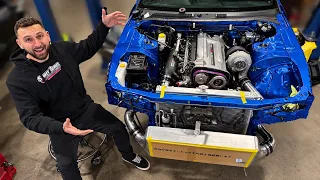 MASSIVE progress on the R34 GTR! (Looks incredible)