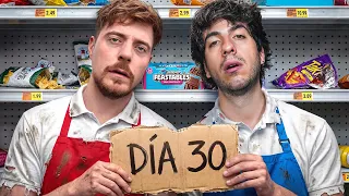 MrBeast me encerró en un supermercado.