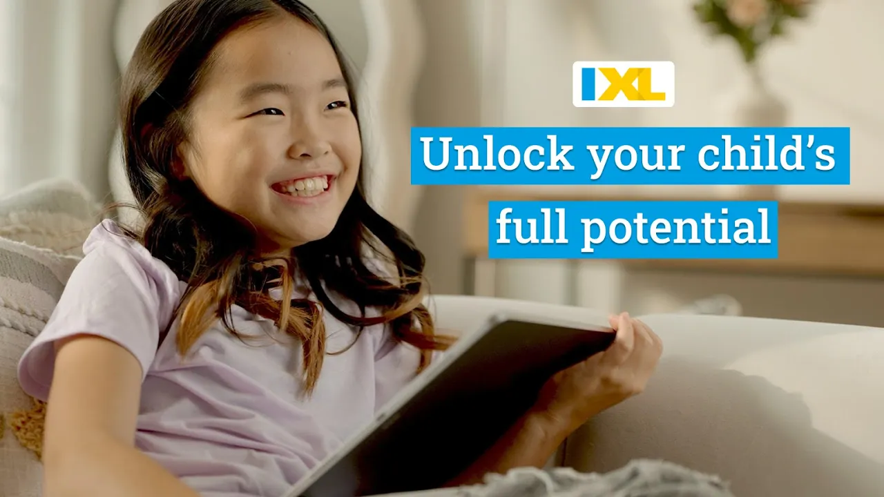 IXL — IXL — Unlock Your Child's Potential (YouTube video ad)