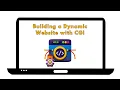 Building a Dynamic Website with Common Gateway Interface CGI