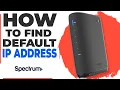 How to Find Your Wireless Router IP Address Spectrum